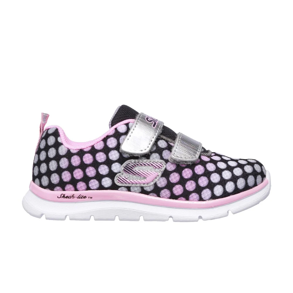 Skechers Skech-Lite Lil' Dots Touch Fastening Trainer - Image 3