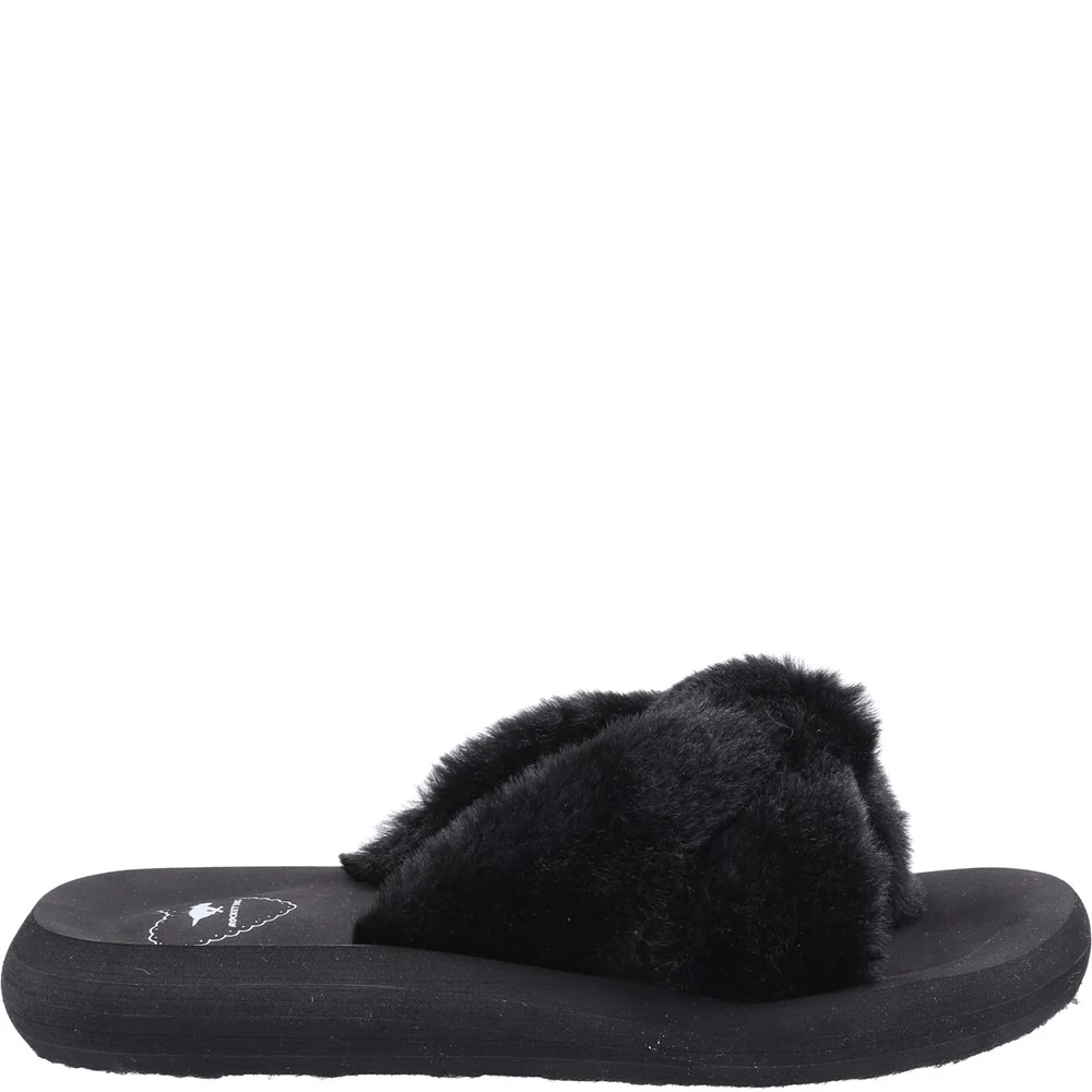 Rocket Dog Slade Winette Fur Novelty Slippers - Image 4