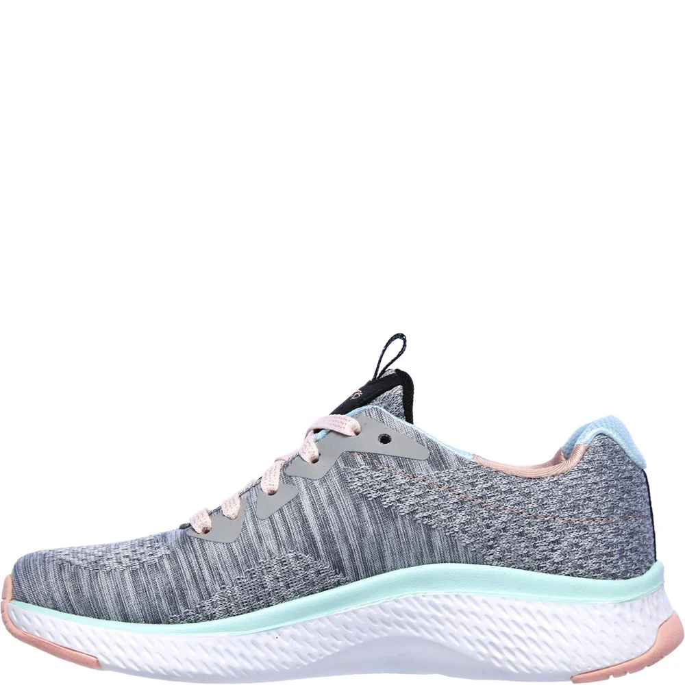 Skechers Solar Fuse Brisk Escape Lace Up Trainer - Image 5