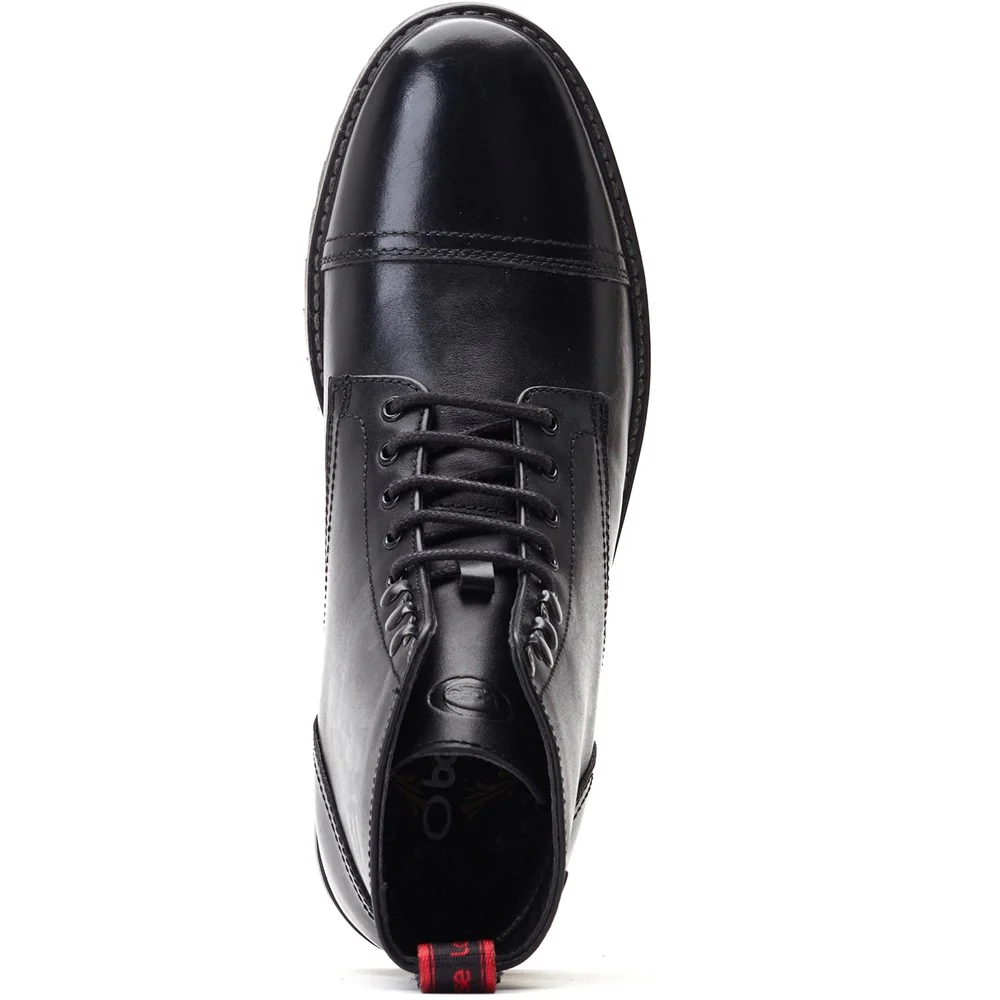 Base London Sparrow Waxy Combat Boot - Image 4