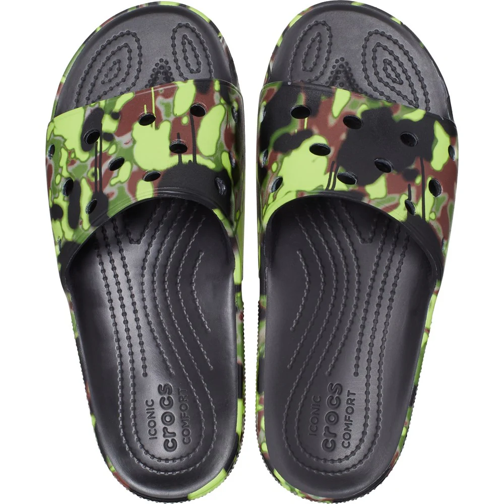Crocs Unisex Spray Camo Slide - Image 5