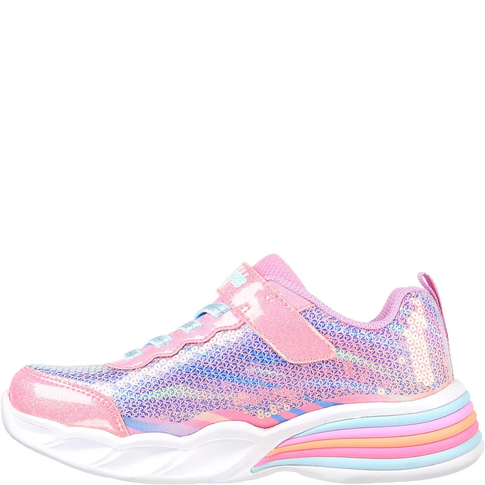 Skechers Sweetheart Lights Lets Shine Trainers - Image 5