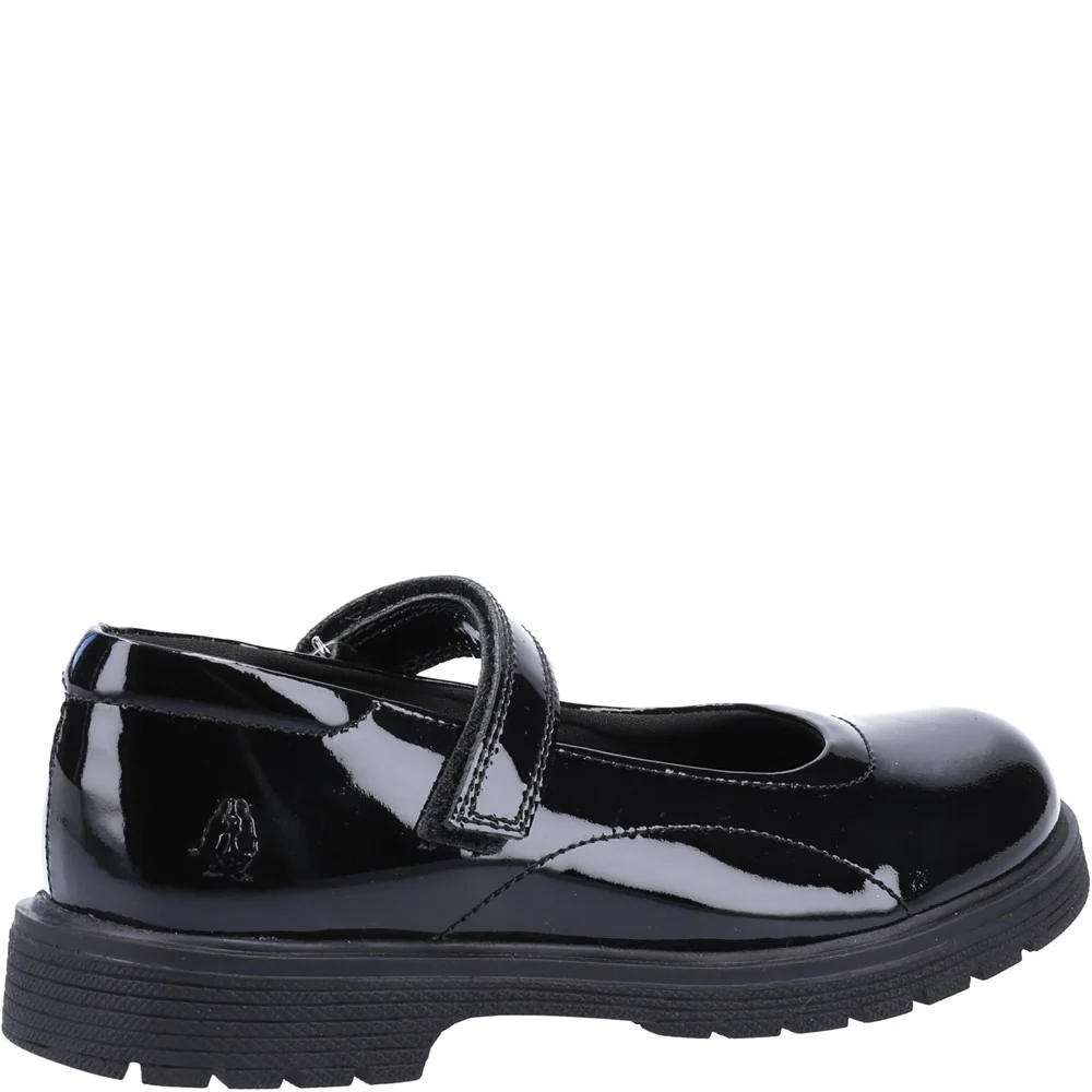 Hush Puppies Tally Senior Patent School Shoes - Image 2