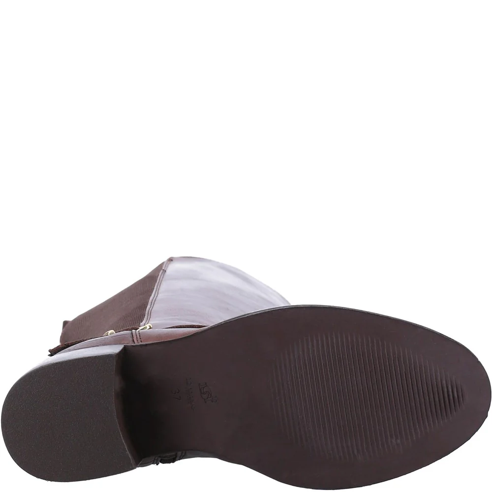 Dune Tildings Strap Detail High Leg Boot - Image 3