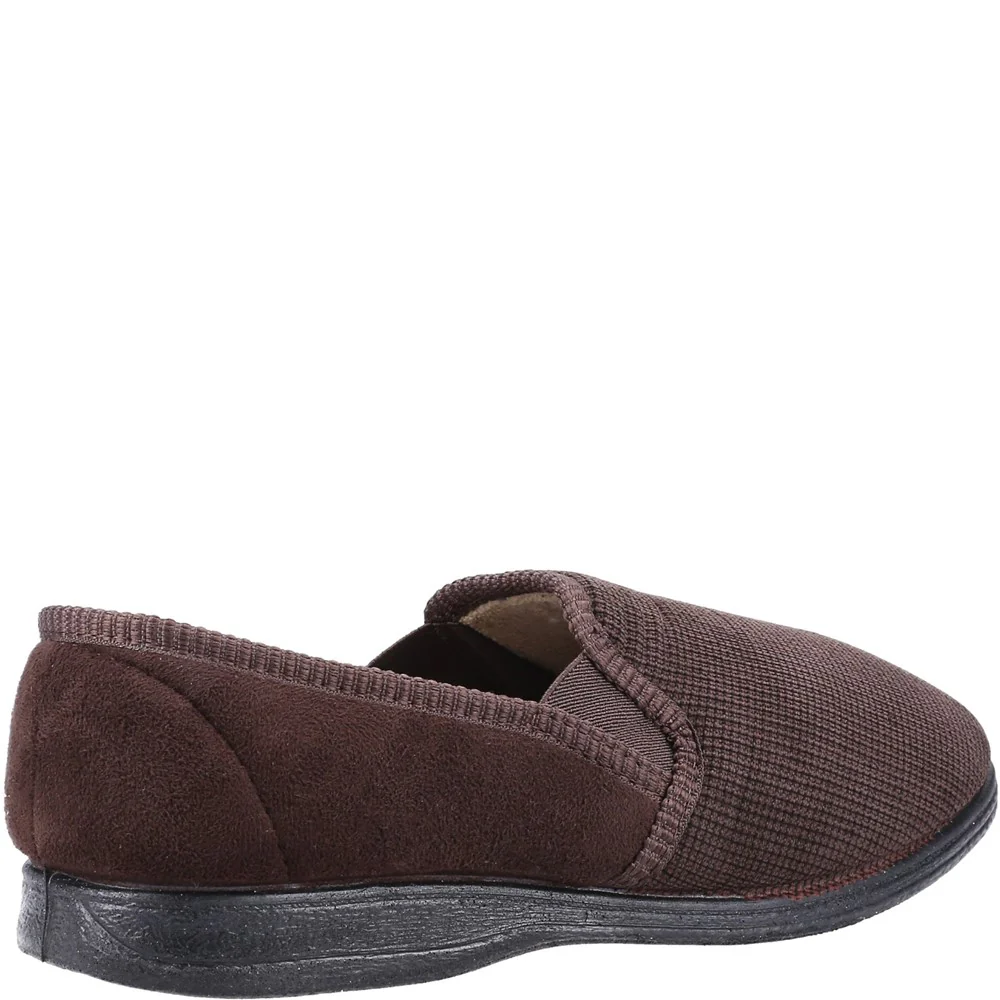Fleet & Foster Tim Twin Gusset Slipper - Image 2