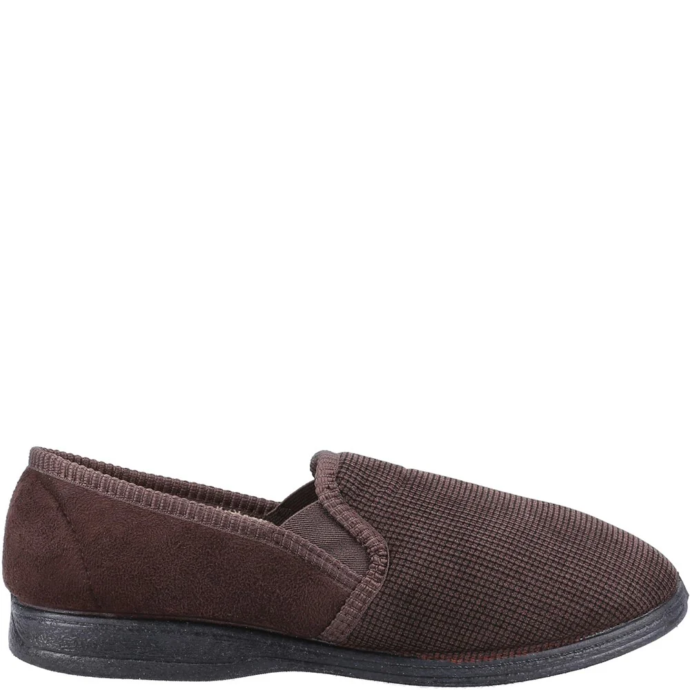 Fleet & Foster Tim Twin Gusset Slipper - Image 5