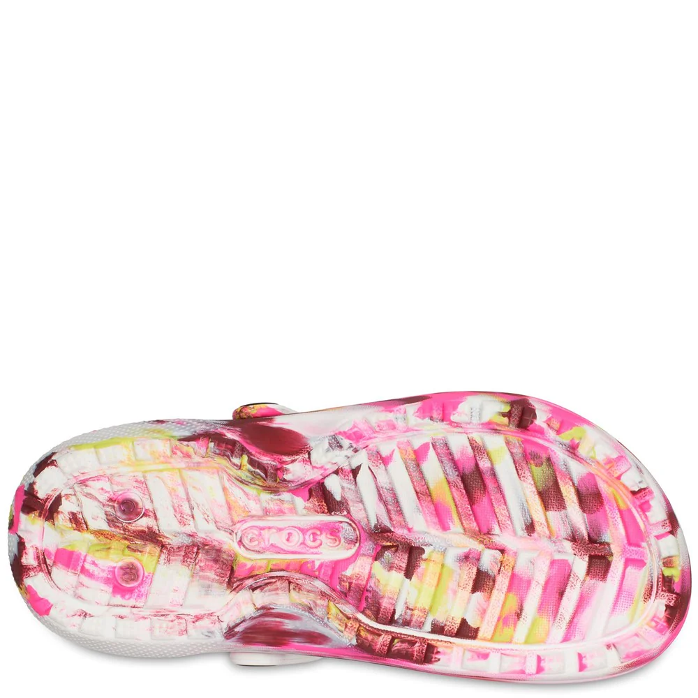 Crocs Toddler Classic Lined Marbled Clog - Image 3