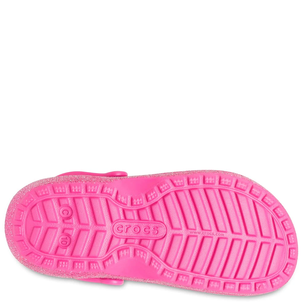 Crocs Toddler Classic Glitter Lined Clog - Image 3