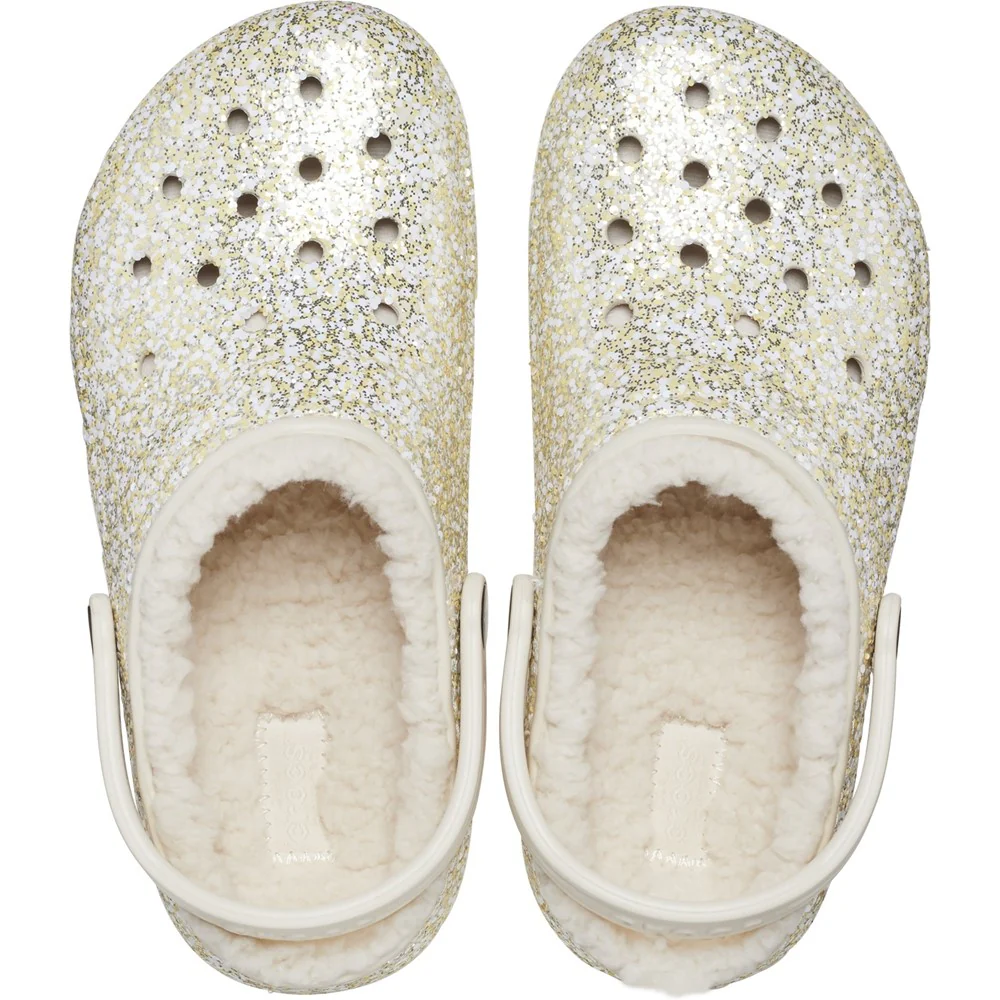 Crocs Toddler Classic Glitter Lined Clog - Image 4