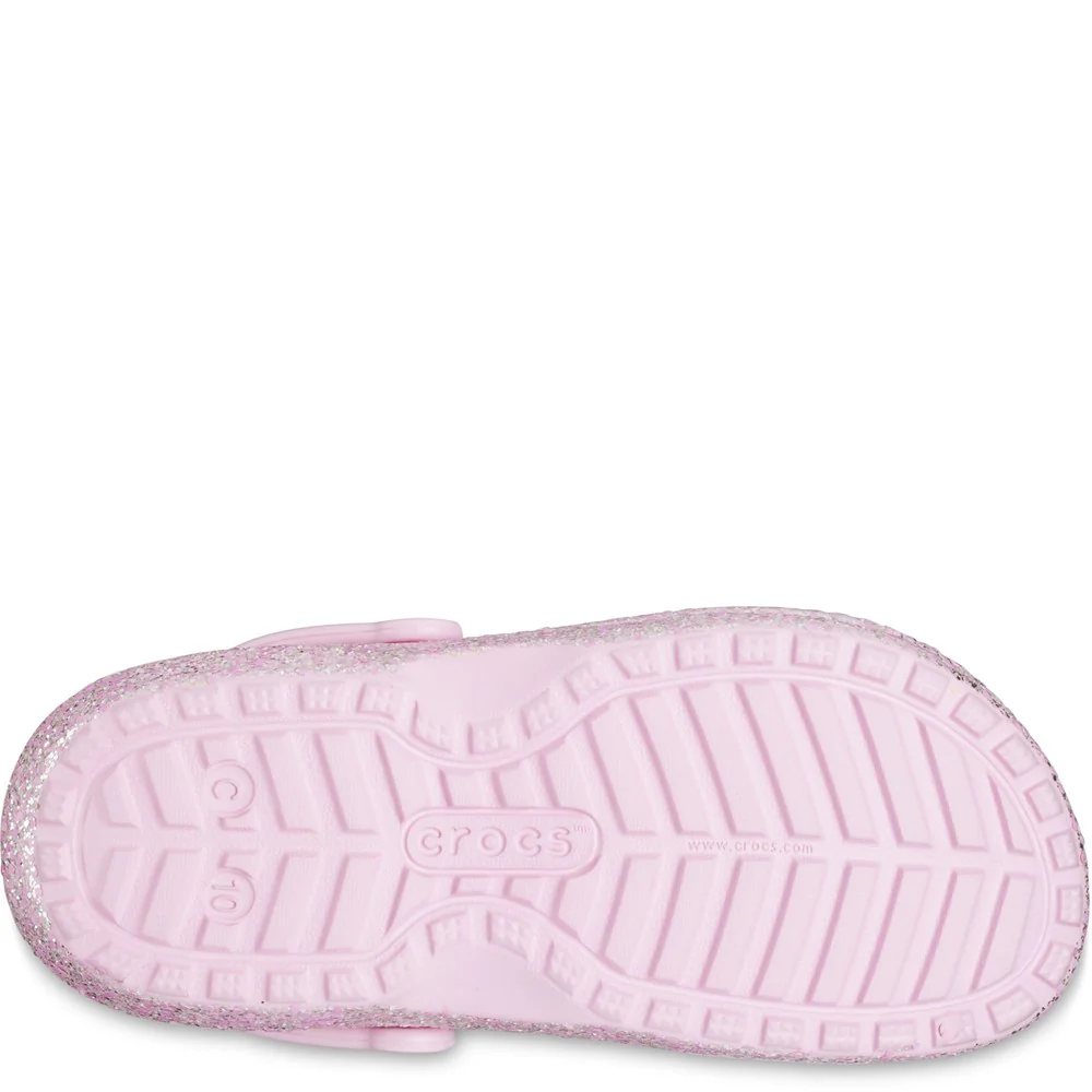 Crocs Toddler Classic Glitter Lined Clog - Image 3