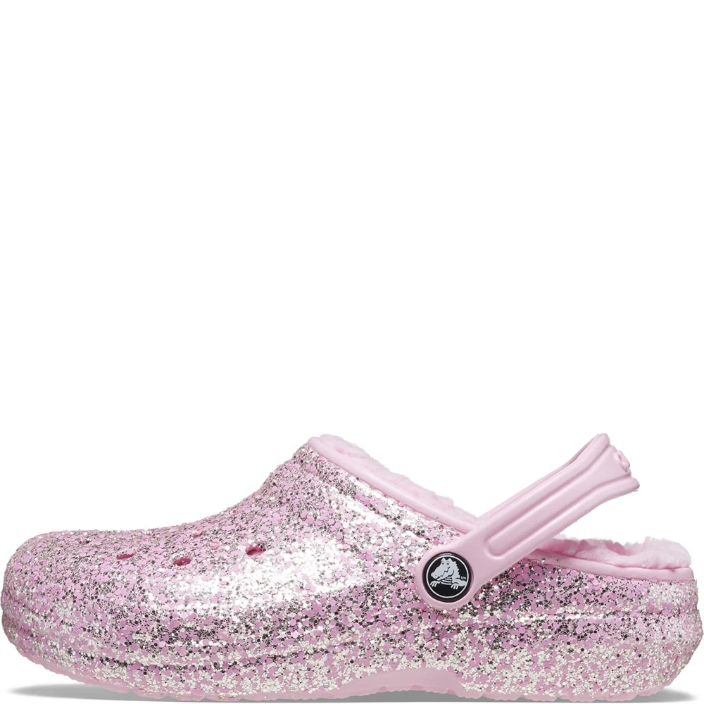 Crocs Toddler Classic Glitter Lined Clog - Image 5