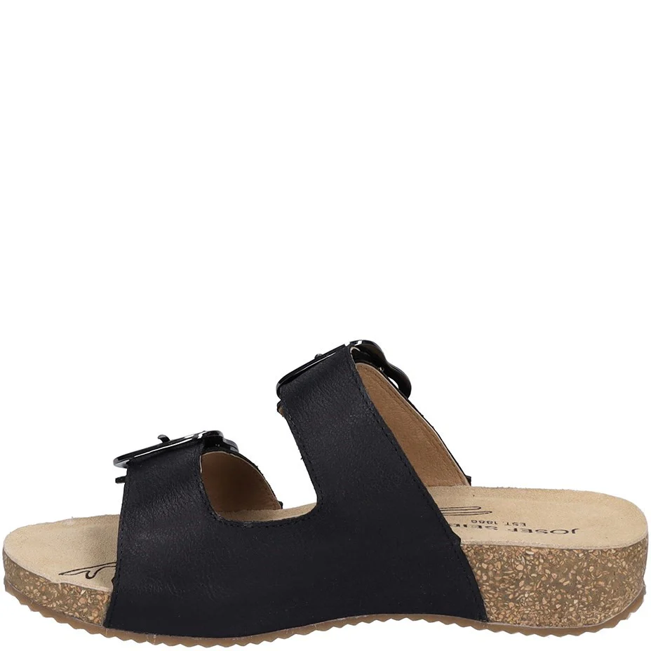 Josef Seibel Tonga slip-on leather sandal - Image 6