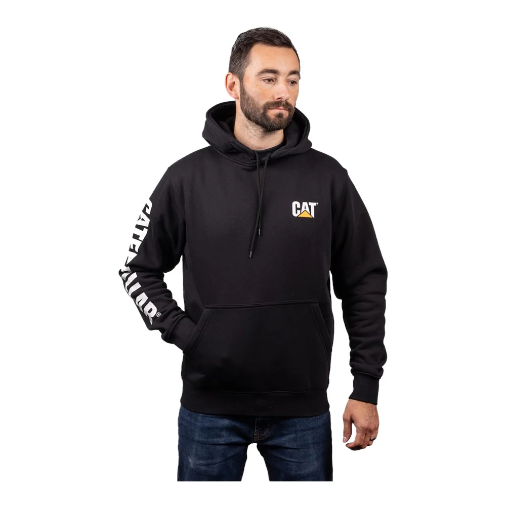 Caterpillar Trademark Banner Hooded Sweatshirt - Image 9