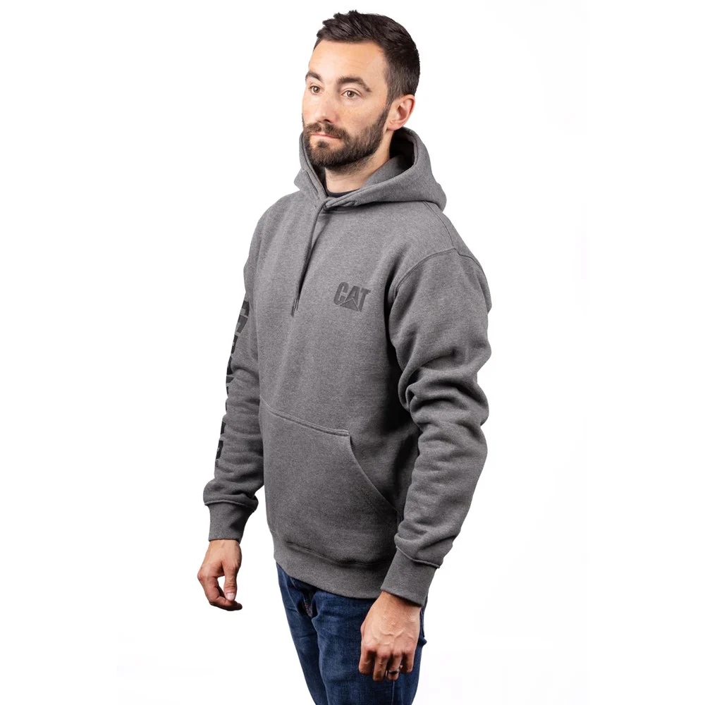 Caterpillar Trademark Banner Hooded Sweatshirt - Image 3