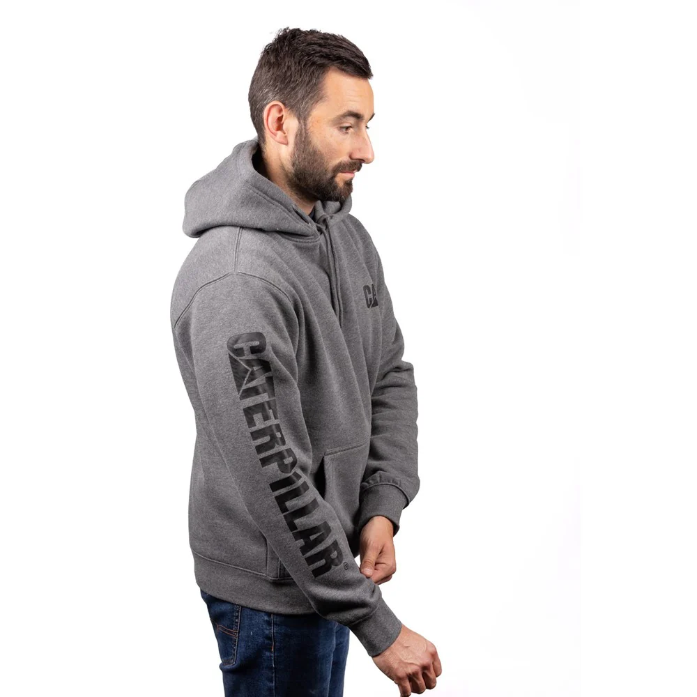 Caterpillar Trademark Banner Hooded Sweatshirt - Image 4