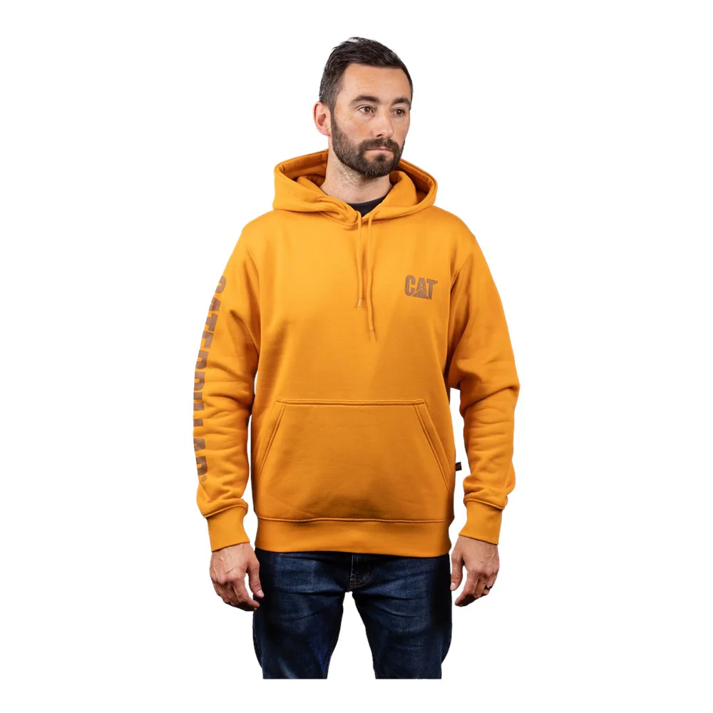 Caterpillar Trademark Banner Hooded Sweatshirt - Image 8