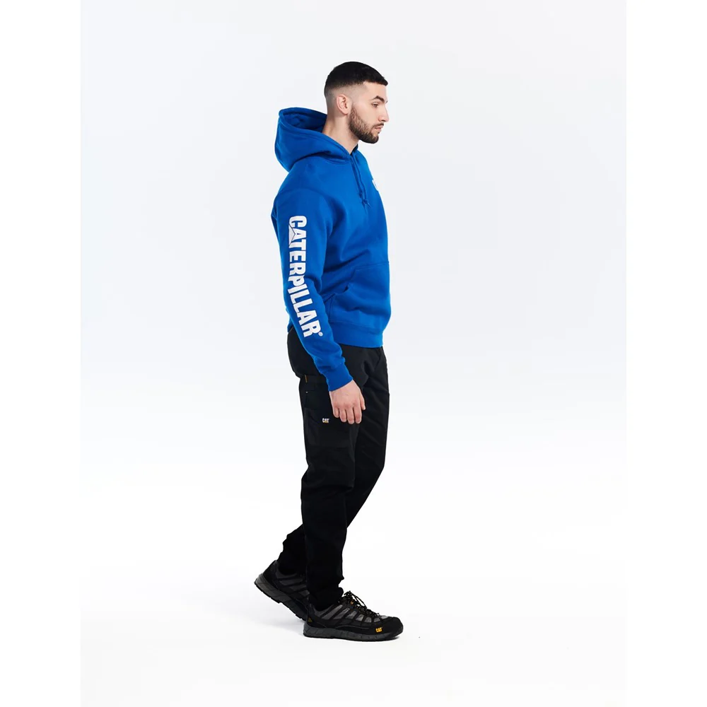 Caterpillar Trademark Banner Hooded Sweatshirt - Image 3