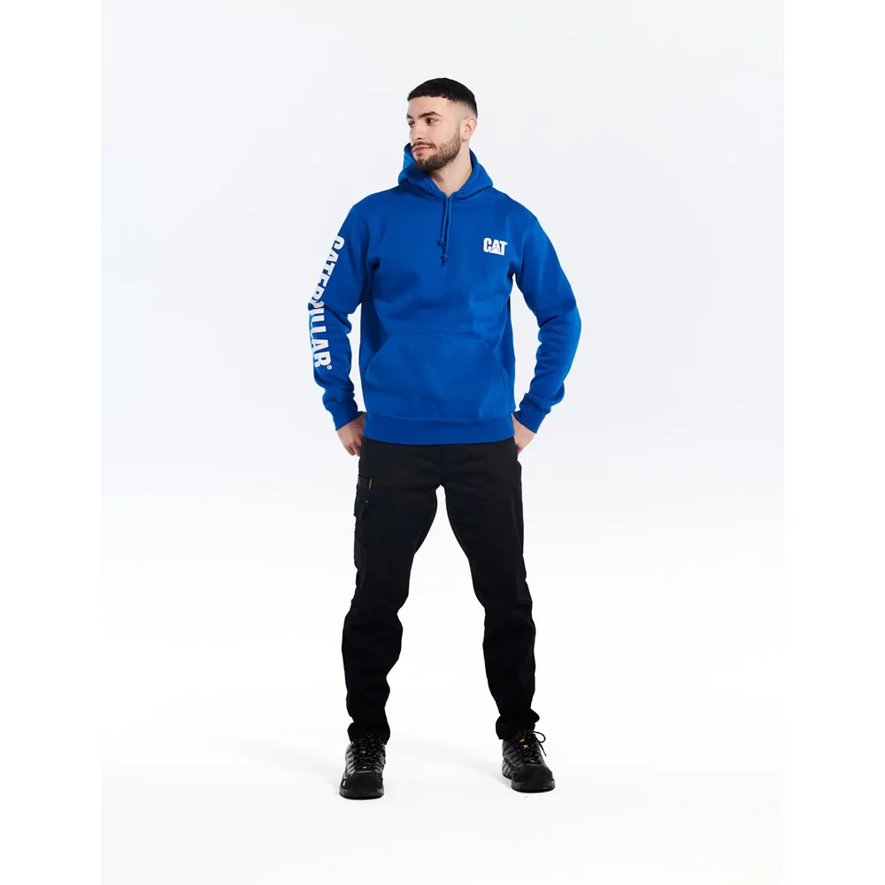 Caterpillar Trademark Banner Hooded Sweatshirt - Image 4