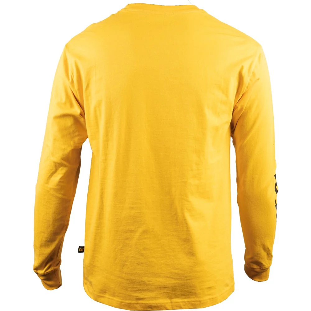 Caterpillar Trademark Banner Long Sleeve T-Shirt - Image 3