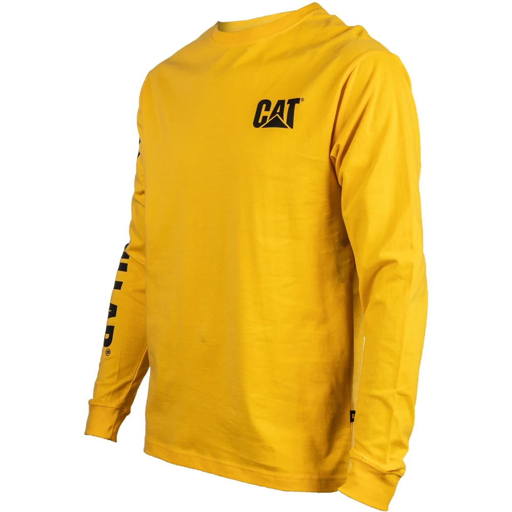 Caterpillar Trademark Banner Long Sleeve T-Shirt - Image 4