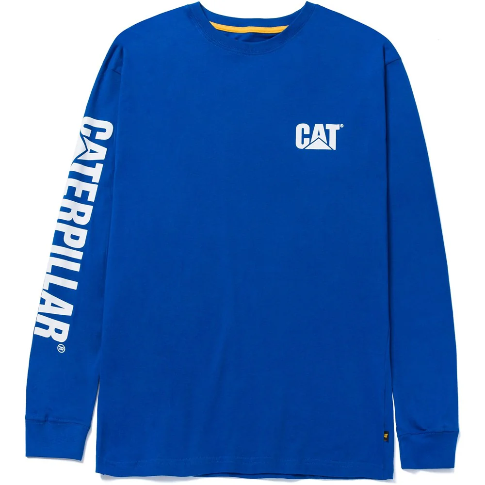 Caterpillar Trademark Banner Long Sleeve T-Shirt - Image 4
