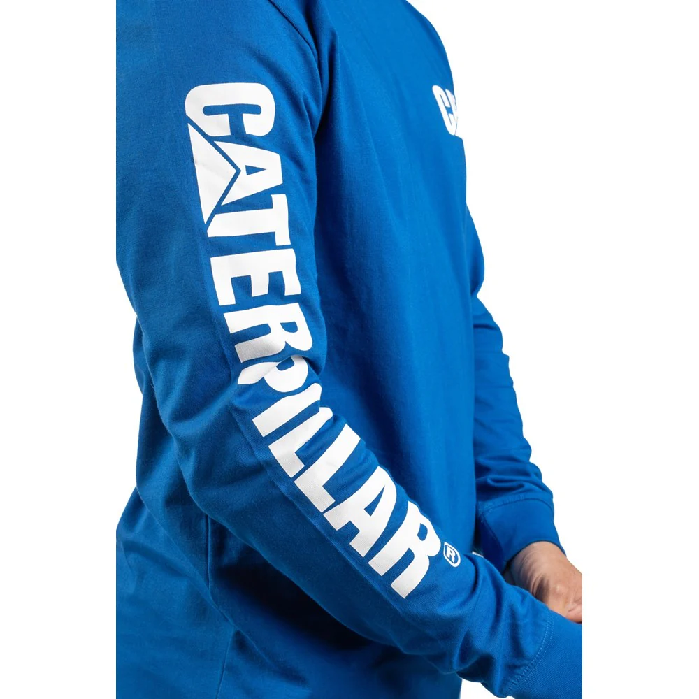 Caterpillar Trademark Banner Long Sleeve T-Shirt - Image 6