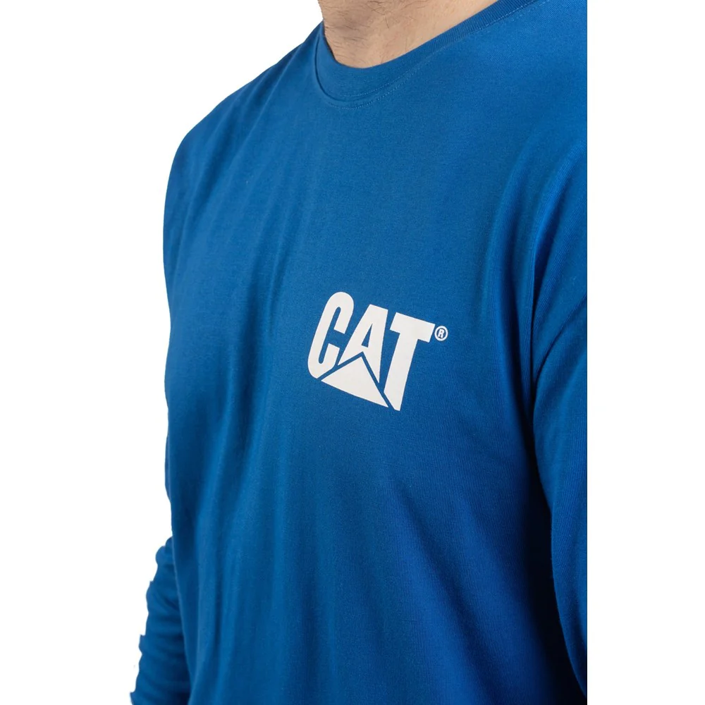 Caterpillar Trademark Banner Long Sleeve T-Shirt - Image 7
