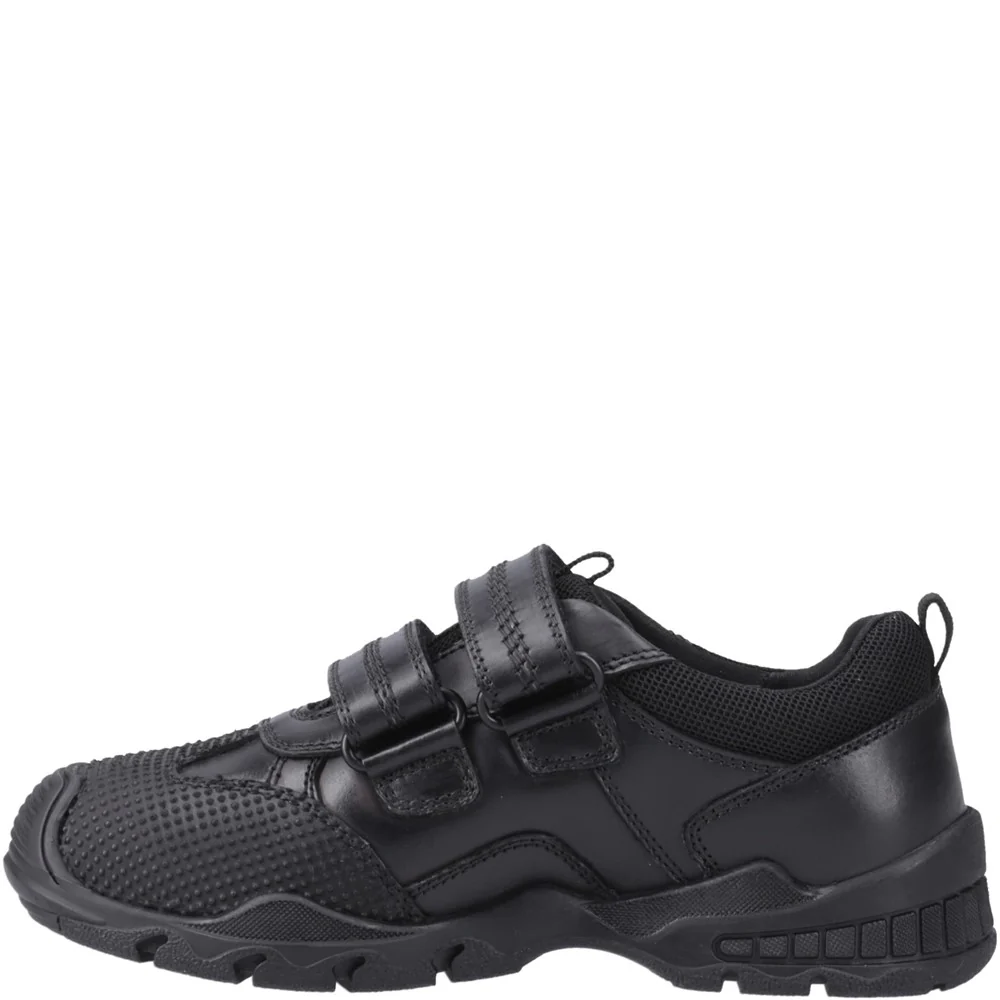 Hush Puppies Tristen Touch Fastening Junior School Shoes - Image 4