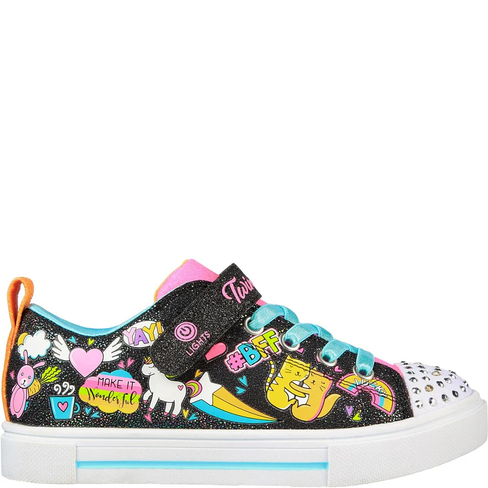 Skechers Twinkle Sparks Bff Magic Trainers - Image 3