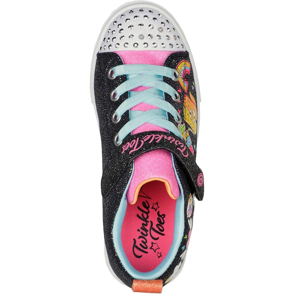 Skechers Twinkle Sparks Bff Magic Trainers - Image 4