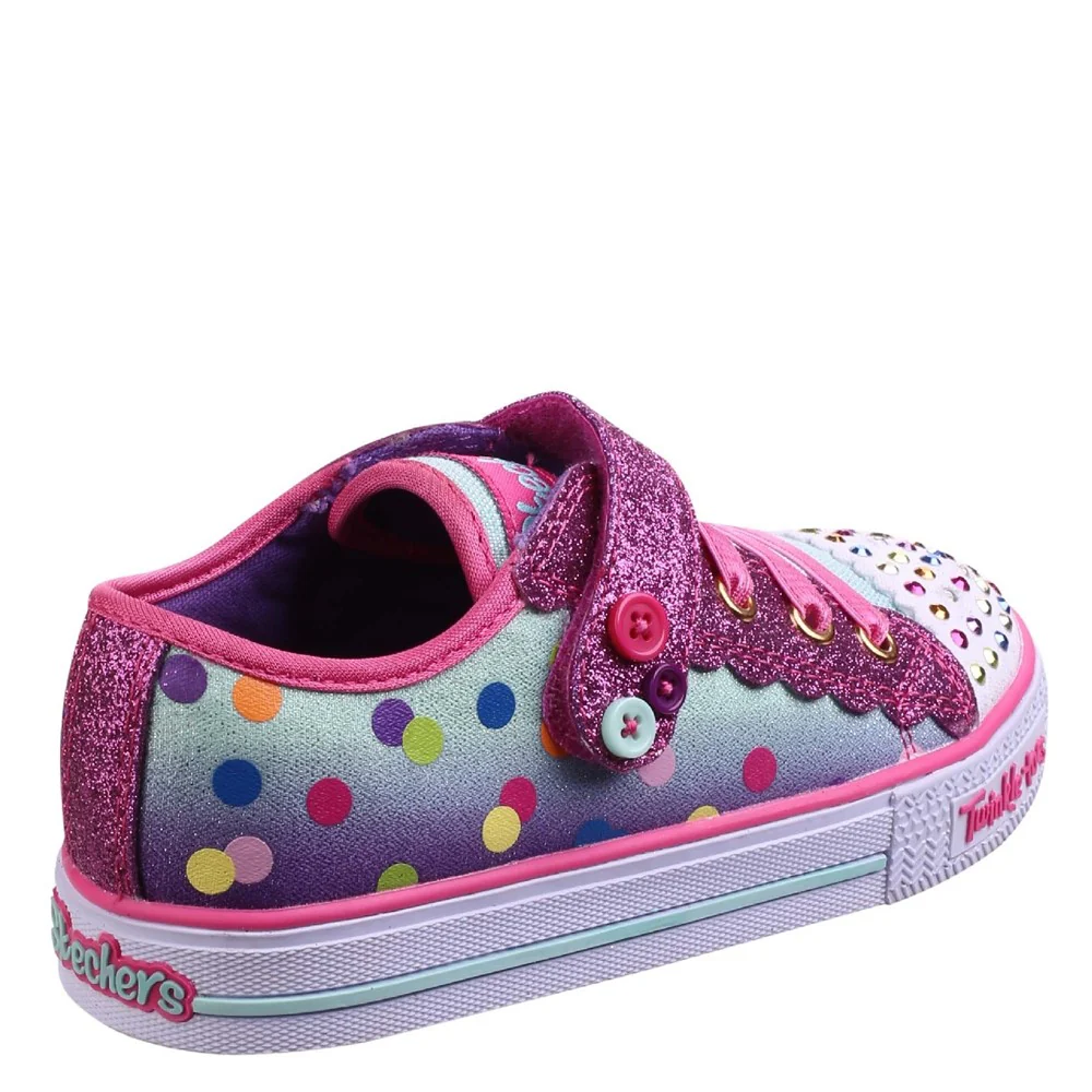 Skechers Twinkle Toes Shuffles - Dazzle Dots - Image 2