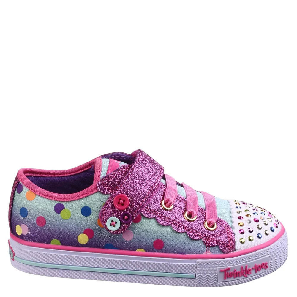 Skechers Twinkle Toes Shuffles - Dazzle Dots - Image 5
