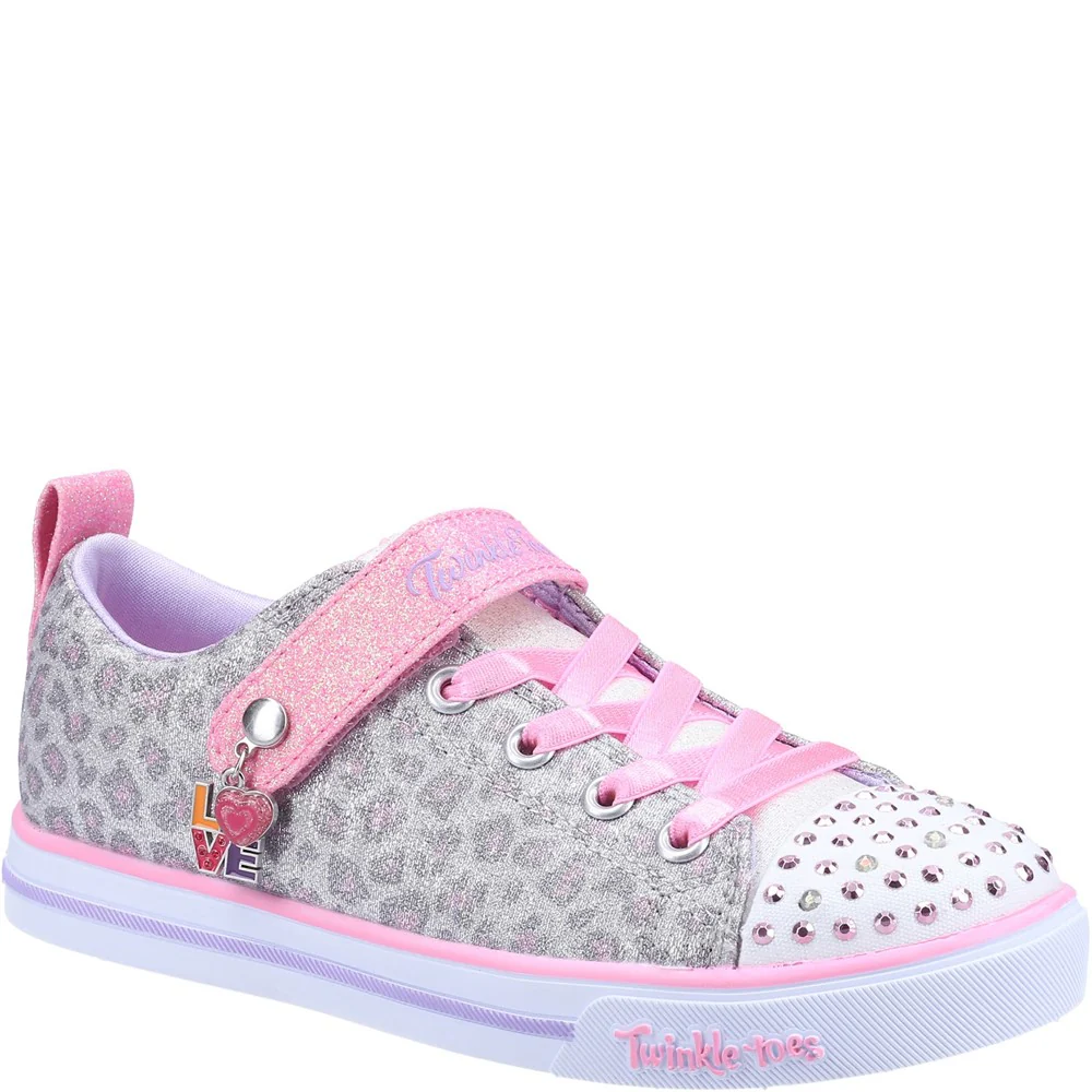Skechers Twinkle Toes: Sparkle Lite Leopard Shines Shoe