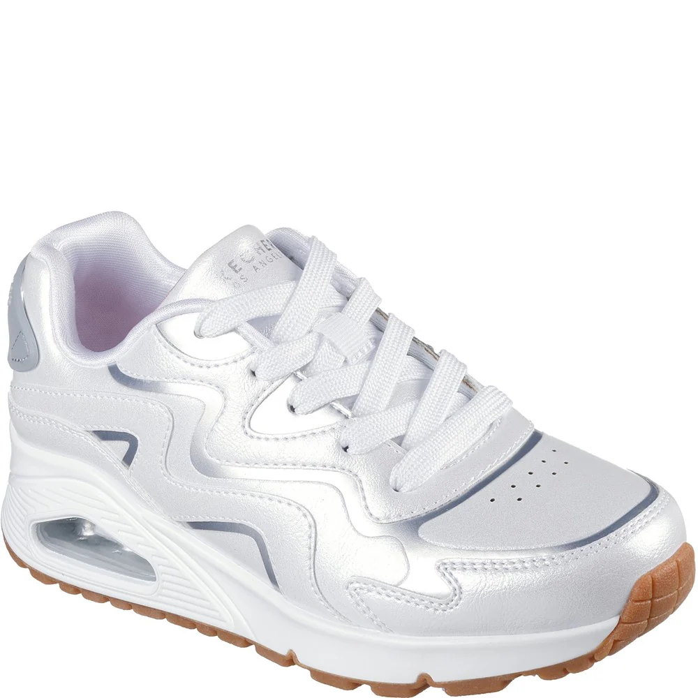 Skechers Uno Gen1 Wavy Shimmer Trainer