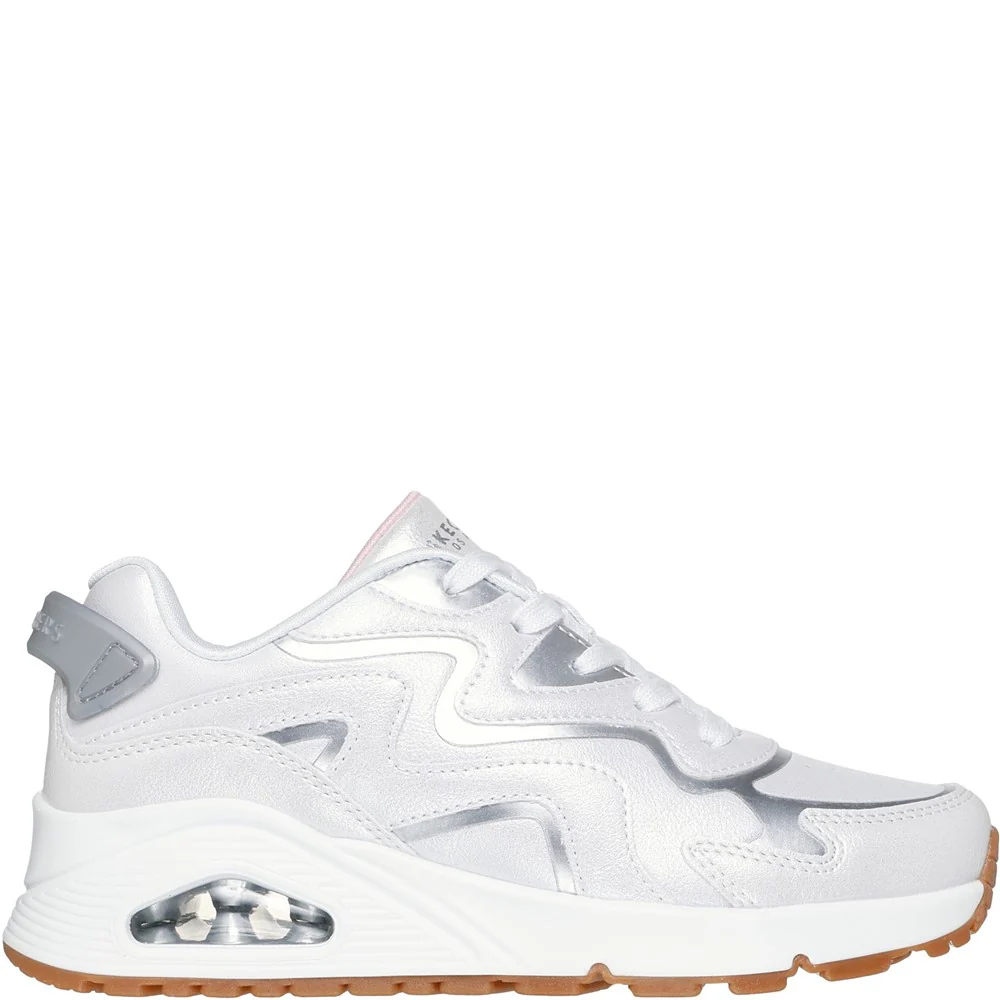 Skechers Uno Gen1 Wavy Shimmer Trainer - Image 5