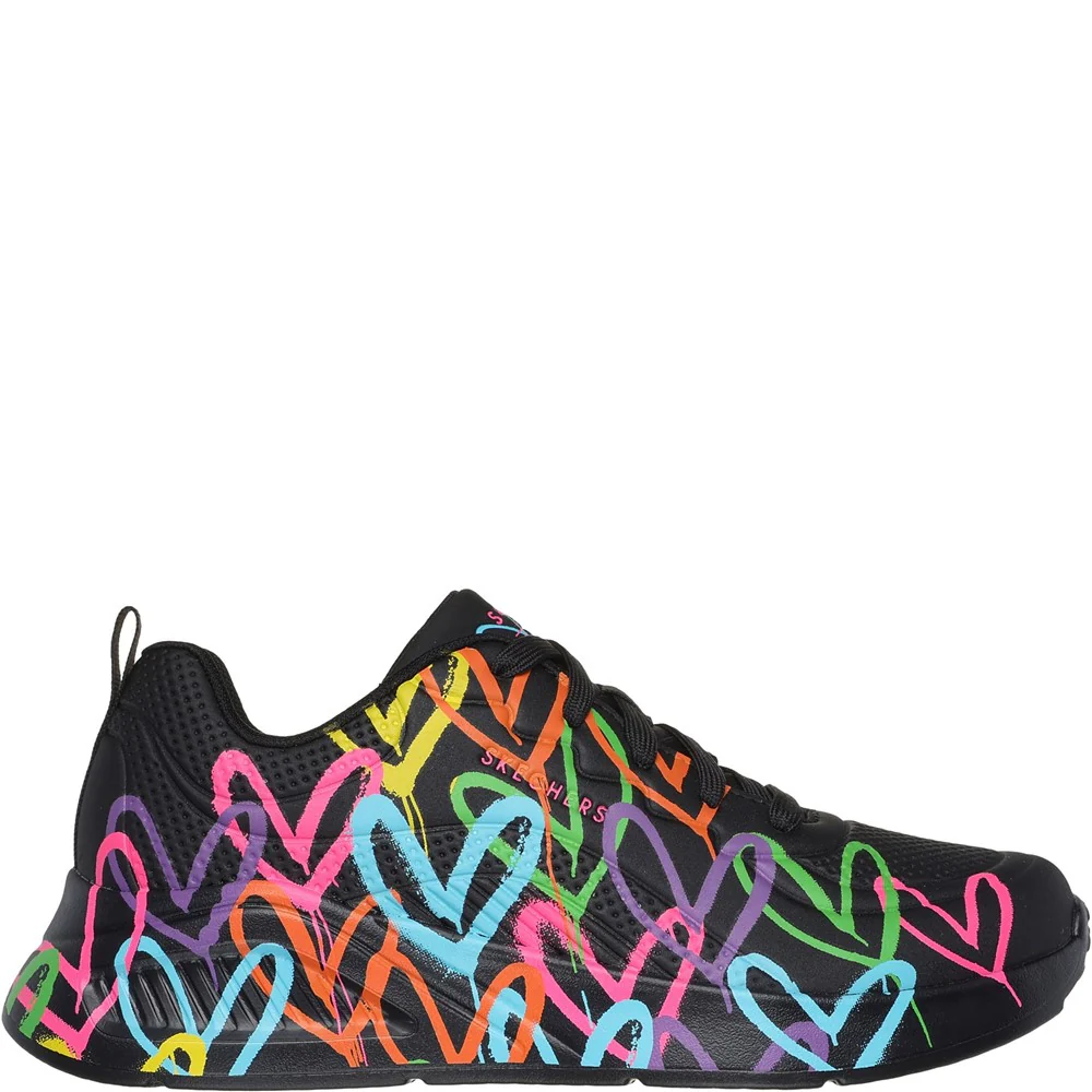 Skechers Uno Lite Heart Of Hearts Trainers - Image 5