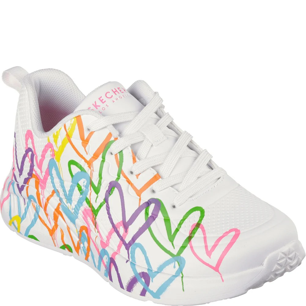 Skechers Uno Lite Heart Of Hearts Trainers