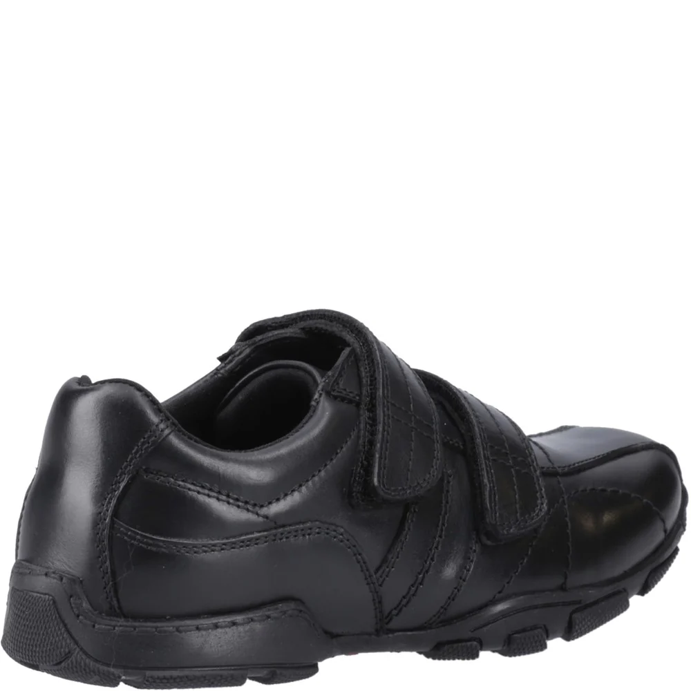 Hush Puppies Vance Touch Fastening Junior School Shoes - Image 2