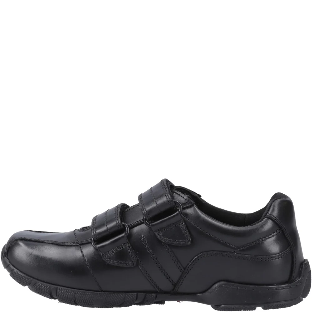 Hush Puppies Vance Touch Fastening Junior School Shoes - Image 4