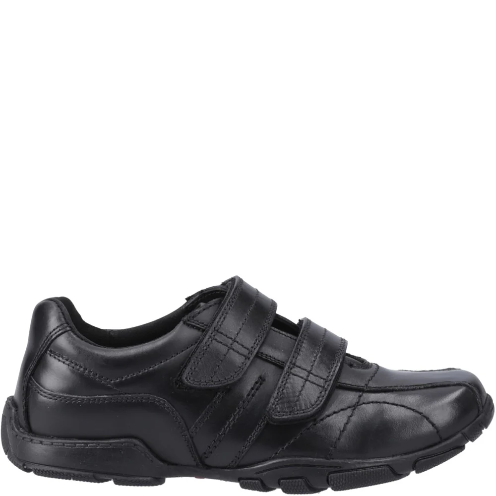 Hush Puppies Vance Touch Fastening Junior School Shoes - Image 5