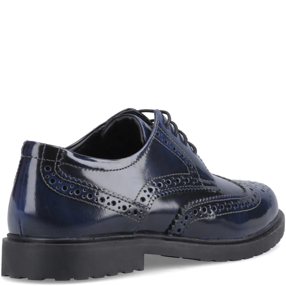 Hush Puppies Verity Hi-Shine Brogue - Image 2