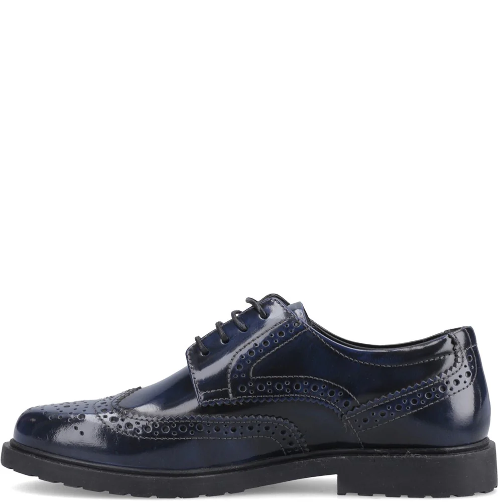 Hush Puppies Verity Hi-Shine Brogue - Image 4