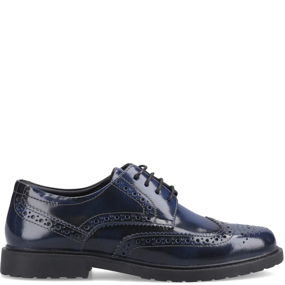 Hush Puppies Verity Hi-Shine Brogue - Image 5