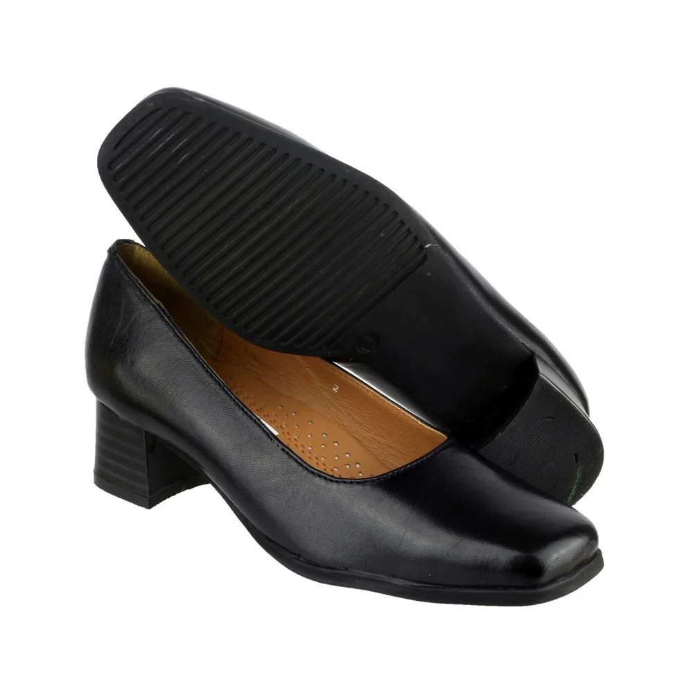 Amblers Walford Ladies Wide Fit Court - Image 3