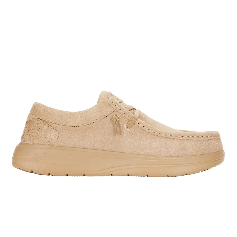 HEYDUDE Wally COMF Suede Slip on Shoe - Image 4