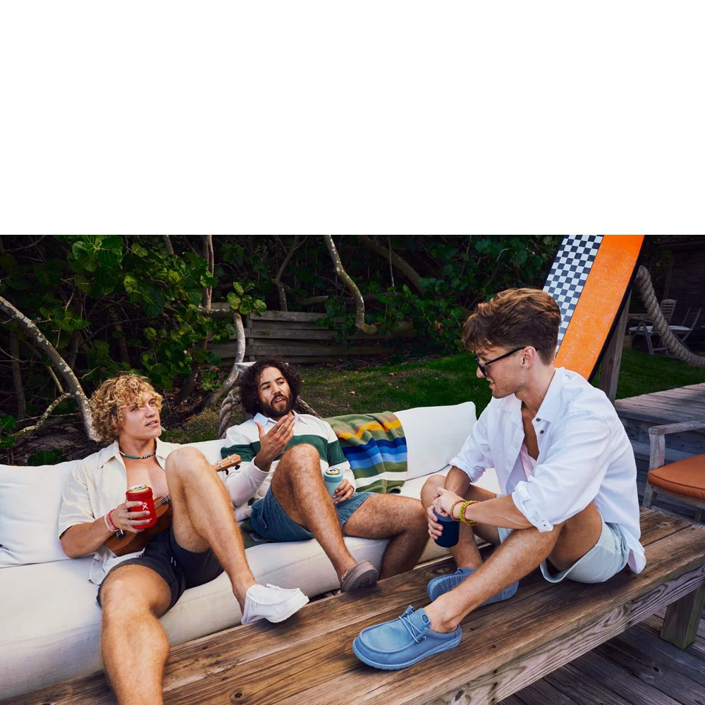 HEYDUDE Wally Slip Canvas Mule - Image 10