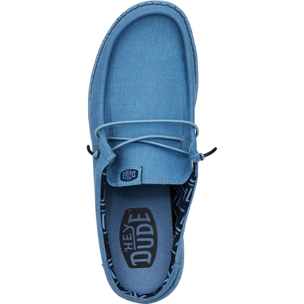 HEYDUDE Wally Slip Canvas Mule - Image 5