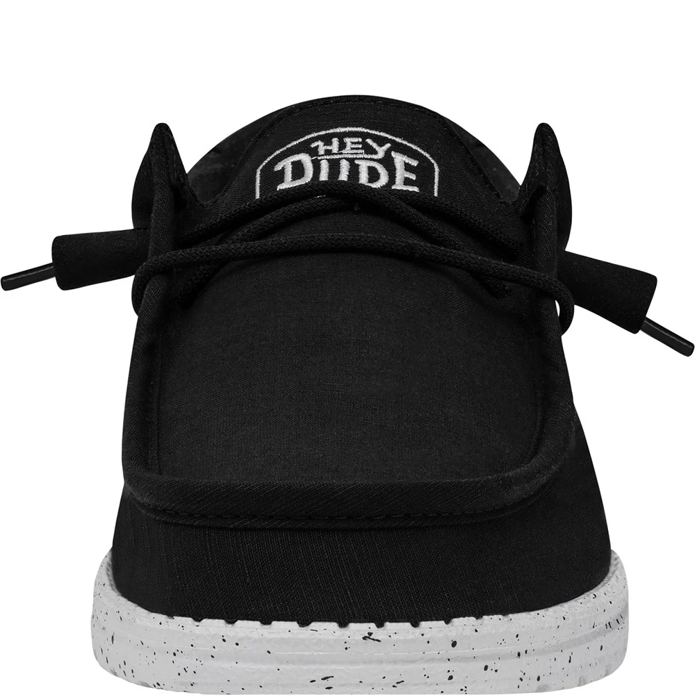 HEYDUDE Wally Slub Canvas Shoe - Image 3