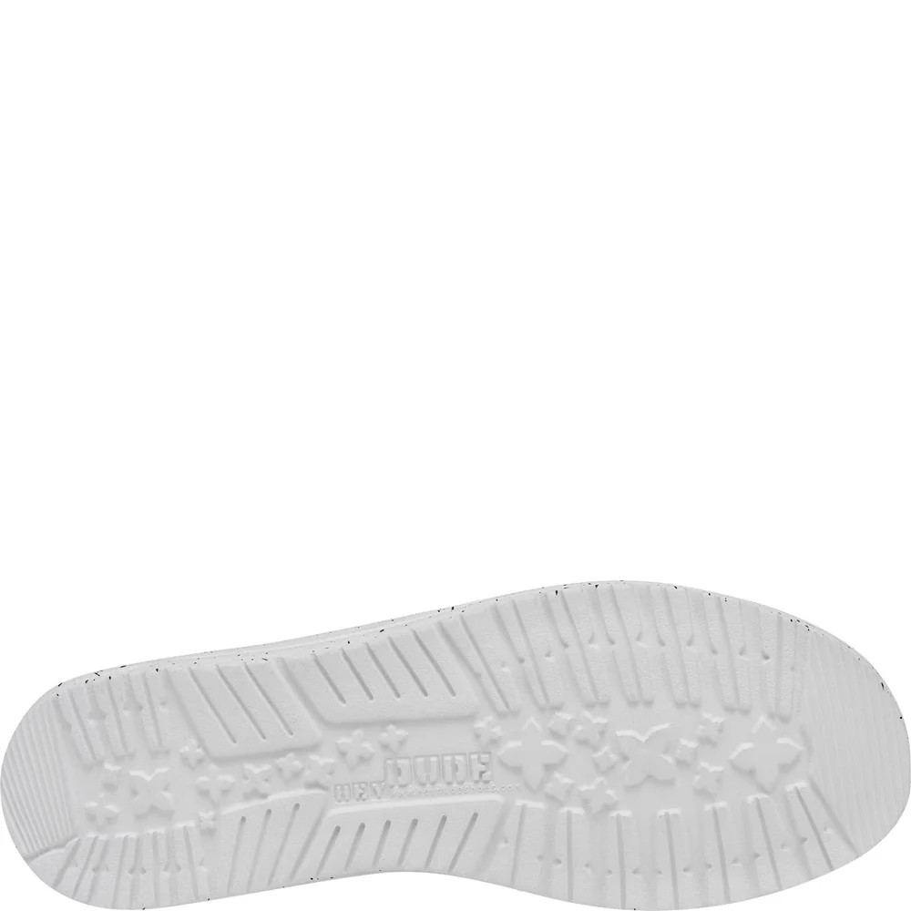 HEYDUDE Wally Slub Canvas Shoe - Image 4