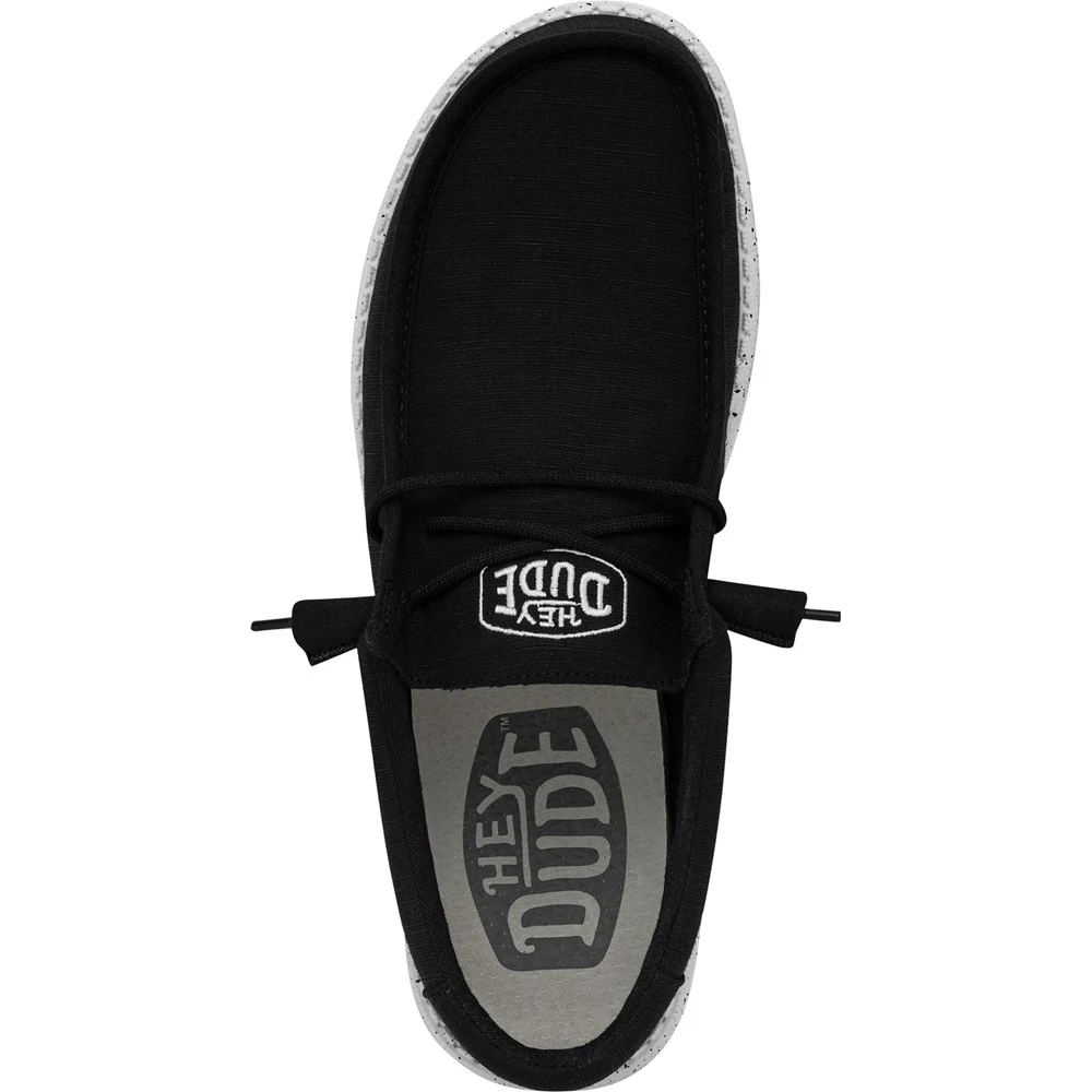 HEYDUDE Wally Slub Canvas Shoe - Image 5